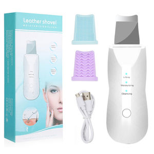 Ultrasonic Blackhead Remover Skin Scrubber Deep Cleaning Pore Whitening Blackhead Remove Face Penghilang bintik hitam ultrasonik
