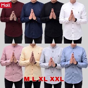Kemeja pria lengan panjang Gatlemen Boy top Man casual formal BASIC by AUDS kemeja big size jumbo