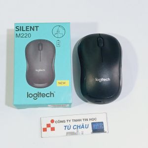 Chuột máy tính không dây Logitech Wireless M220 + Tặng Pin