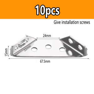 Rattle Eliminator Creaking Anti Swaying Bed Legs Chair Fixer Three Sides Fixed Corner Code