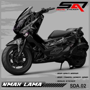 Decal Sticker Custoom Full Body NMAX Lama 2016-2019 Decal Variasi Motor NMAX Lama SDA.02