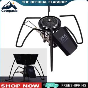 【New Arrival】 2900W Lightweight Camping Gas Stove - Foldable Spider Design for Efficient Outdoor Cooking - Perfect for Hiking and Camping
