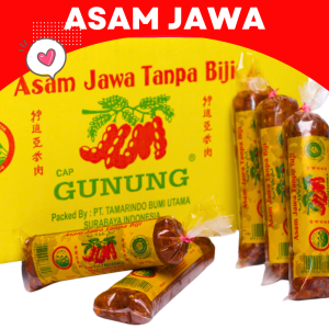 Asam Jawa Tanpa Biji Cap Gunung 150gram MURAH HEMAT BISA COD GRATIS ONGKIR LAZADA