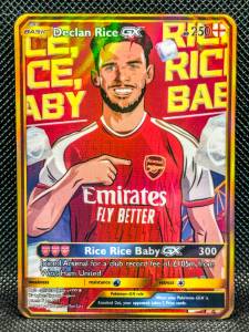 Arsenal: Declan Rice Pokemon Card
