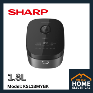 Sharp 1.8L Digital Low Sugar Rice Cooker KSL18MYBK
