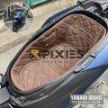 YAMAHA MIO GRAVIS PIXIES UBOX SEAT COMPARTMENT COVER. 