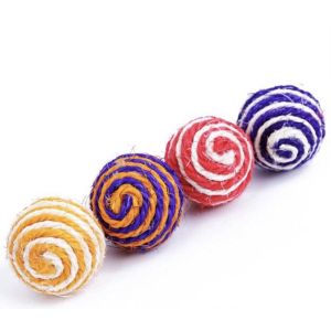 BABYPET ของเล่นแมว ของเล่นกัด ของเล่นหมา ลูกบอลกัด ลูกบอลแมว ลูกบอลเชือก