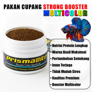 BERRITZ Pelet Ikan Cupang Formula Protein Tinggi untuk Warna Cerah & Pertumbuhan Optimal-PrismaBite