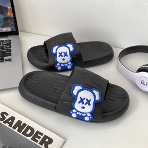 QLshop มีของพร้อมส่ง รองเท้าแตะแฟชั่นแบบสวม แต่งลายการ์ตูนด้านข้าง รองเท้าแตะแฟชั่นใส่ได้ทั้งผญแลพผช สีพื้น มี 3 สี 💙รองเท้าผ้าใบพื้หนาพื้นนิ่มสวมใส่สบาย🌻