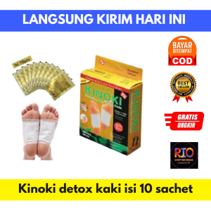 Koyo Herbal Kinoki Foot Pads Detox Patch Membersihkan Darah Mengatasi Masalah Rematik Menyehatkan