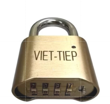 Khóa Treo Việt Tiệp đồng bấm số xoay 13151,13152 | Lazada.vn