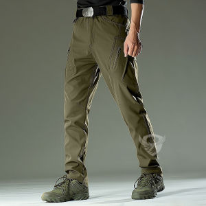 【2-3 days arrive!!!】VUUG Stretch Tactical Cargo Pants for Men in Grey Ix9 (S-3XL)