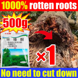 Big trees rot at the roots SB Racun rumput paling kuat Tree killer 500g Racun pokok kayu besar Racun Pokok Paling Kuat Can kill trees bamboo and shrubsNo damage to the soil Racun bunuh pokok buluh racun rumput paling kuat cepat mati环嗪酮