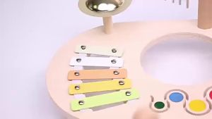 Kids Drum Set Wooden Musical Instruments for Toddlers Baby Preschool Educational Musical Toys Montessori Toys for Kids Ages 3-62026