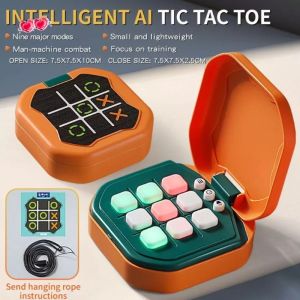 Electronic 9-in-1 Montessori Puzzle Table Game Learning Finger Toy Memory Training Mini Thinking Exercise
