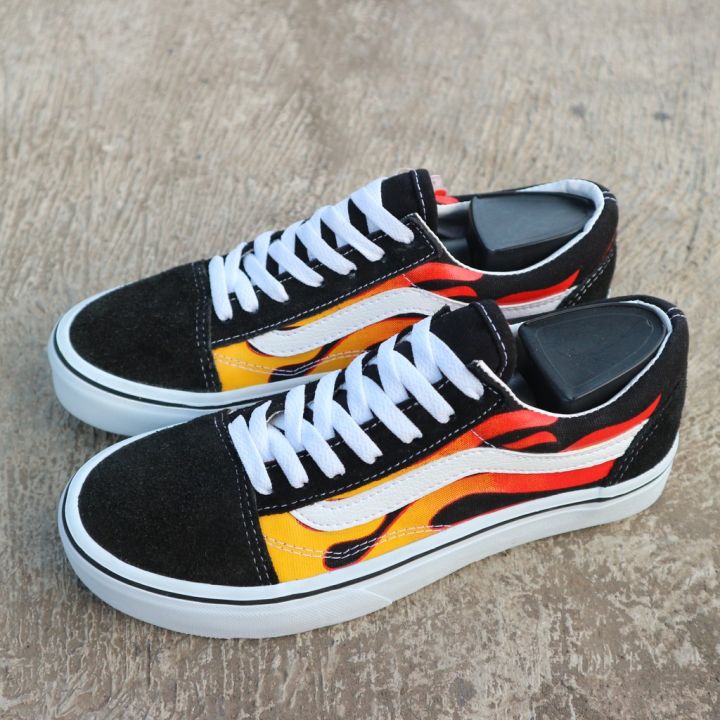 Vans old outlet school fire