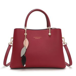 Aidrani   Genuine leather womens bag large capacity handbag fashionable and versatile cowhide one shoulder crossbody bag