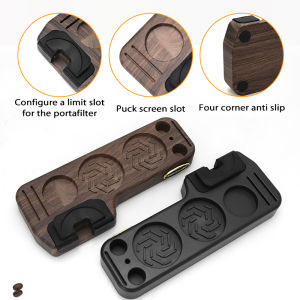 Coffee Tamping Station Stand Portafilter Holder Mat ABS For Delonghi Breville 51MM 54MM 58MM Barista Tools Espresso Accessories