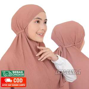 BAYAR DIRUMAH - BERGO MARYAM PLISKET KERUDUNG INSTAN BERGO PRISKET.HIJAB PLISKET JILBAB PLISKET