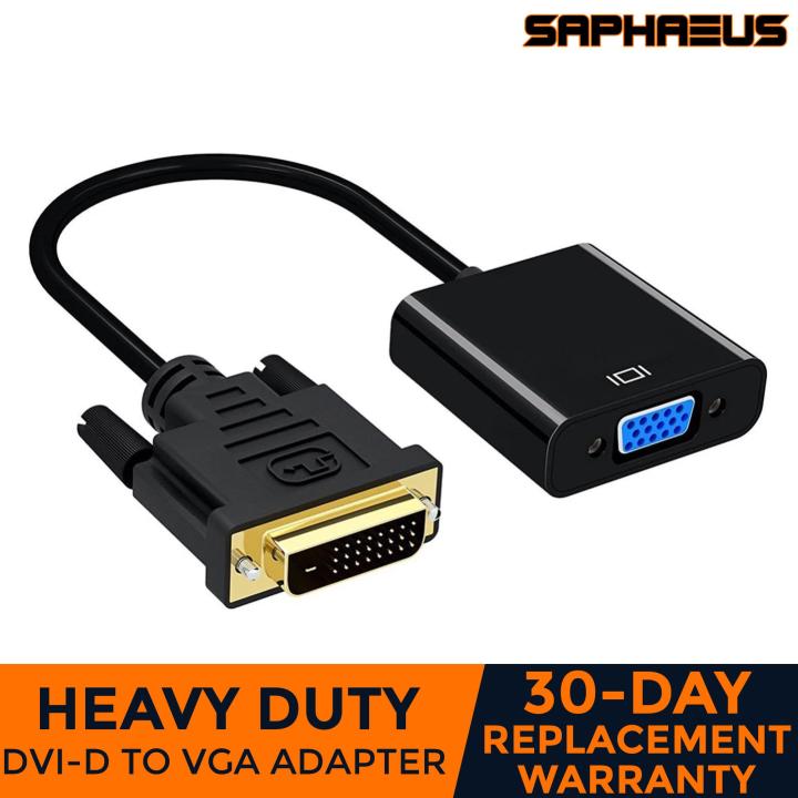 DVI to VGA adapter DVI 24 Pin Male to VGA 15 Pin Female Cable