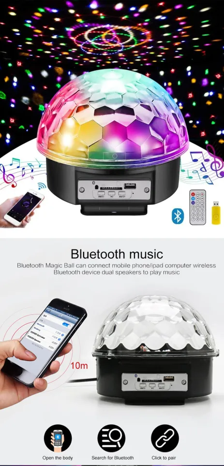 Bluetooth speaker best sale dancing lights