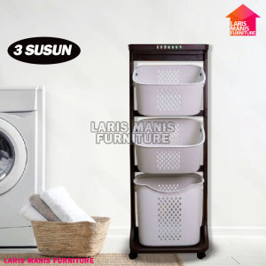 Tabitha Laundry Basket Rak Keranjang Baju Kotor MPTL TABITHA Original Keranjang Baju