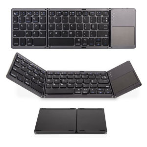 KS-B033 - Mini Foldable Bluetooth Keyboard Touchpad for IOS Android Windows