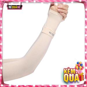 Găng Tay Chống Nắng UV Chữ IDN Chất Thun Mềm Mát - requane