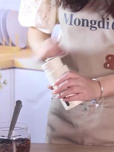 ElectrolmaxElectric Portable Manual Coffee Bean Grinder With Ceramic Grinding Core 25g Capacity Adjustable Grind Setting Hand Crank Coffee Mill For Home Travel Camping