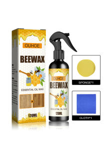 MC ขี้ผึ้งขัดเฟอร์นิเจอร์ไม้สเปรย์ทำความสะอาดพื้นโต๊ะไม้ทนต่อการสึกหรอเงางามอเนกประสงค์น้ำยาล้างขี้ผึ้ง