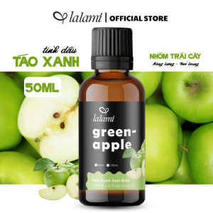 [Giá Sỉ] Tinh dầu Táo Xanh thiên nhiên nguyên chất LALAMI - Greenapple fragrance oil - mẫu thử 50ml/100ml