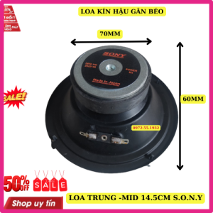 Loa trung 14.5cm sony gân cao su béo kín hậu cao cấp - giá 1 chiếc- Loa mid sony