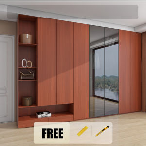 3D Wood Texture Self-Adhesive Sticker High-Quality Waterproof Furniture Decor for Kitchen Table Living Room Sticker