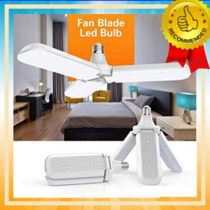Fan Blade Kavolux Bohlam LED lampu model kipas 3 sisi lamp bulb lipat warna