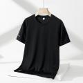 oversized bu tshirt lelaki Men t-Shirt Round Neck Short Sleeve T-Shirt Plus size Quick Dry Sport Tee Ice silk breathable Dri Fit half-sleeve plain shirt. 