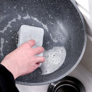 Double-sided Cleaning Sponges  Dish-Washing Sponges Household Scouring Pad Kit Tools Kitchen Tableware Brush