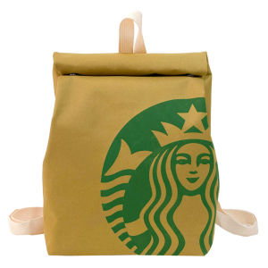 11THNovelty Roll Top Bag Large Capacity Commuting School Bag with Adjustable Straps School Backpack Creative for Women