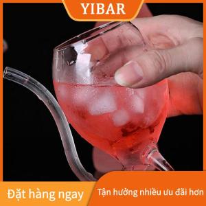 YIBAR Rượu Whisky thủy tinh chịu nhiệt mút nước trái cây sữa uống ống rơm Cốc Sáng Tạo ly rượu thủy tinh chất lượng cao cốc thủy tinh