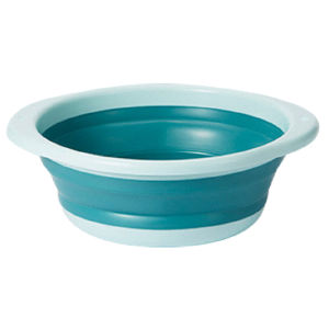 Worthbuy Foldable Wash Basin Camping Washing Tub Water Dispenser Basin Besin Lipat Getah