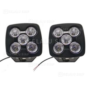 2PCS Lampu Tembak Sorot 50 Watt Dotrex 5 Mata Motor Mobil Truck Off Road 12/24(V) ZT 100% ORI