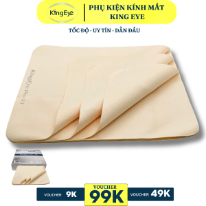 COMBO -5 Khăn KingEye Pro V1 Siêu Cao Cấp dành cho Kính Mắt-Thiết Bị Quang Học - Điện Thoại - Máy Tính