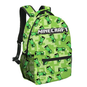 LZD  Spot New Minecraft Schoolbag for Primary and Secondary School Students Children Backpack Backpack