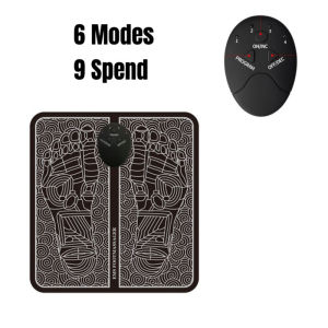 EMS Electric Foot Massager Pad Acupuncture Stimulator Massage Deep Kneading Shiatsu Therapy Massage Relieve Fatigue Feet