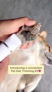 Minimalist 2in1 / 4in1 Shaver Nail Trimmer Grooming Trimmer Rechargeable Cat Dog Clipper Cordless Shaver