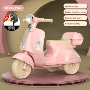 Children Electric Motor Kids Scooter Children Inspired Ride On Scooter Motor With Storage Eletric Remote Motorcycle 摩托车