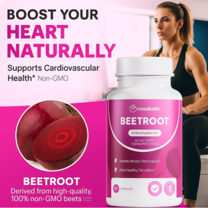 🌿 Beetroot Vitality Capsules Plant-Based Iron & Energy ✨ Active Lifestyle Support甜菜软糖胶囊