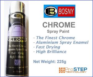 BOSNY CHROME SPRAY PAINT (SHIP TO WEST MALAYSIA ONLY)
