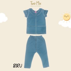 Setelan Anak Bolak Balik Viral Kaos Katun - Baju Anak Cowo Cewe Kebalik 1-4 Tahun 4309