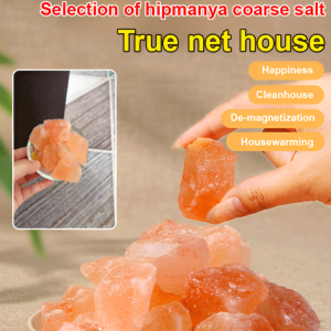 ⏰Flash Sale🥇【搬迁净宅】Himalayan Rose Salt Demagnetizing Good Luck Housewarming And House-cleaning Coarse Salt Blocks Himalayan Rose Salt Blocks Rose Pink Salt Himalayan Salt 3-5 Cm Large Salt Blocks Pink Pakistani Mineral Salt