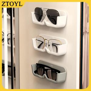 ZTOYL Kính lưu trữ Hộp Treo Tường đấm miễn phí Kính mát Organizer giá cao cấp Kính Showcase lưu trữ giá